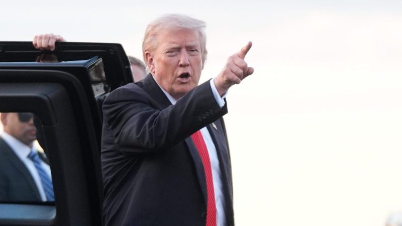 Trump snaps at reporter over Epstein files question: 'Quiet, piggy'