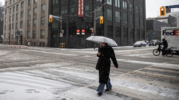 Snow is in the forecast this weekend across the Greater Toronto Area