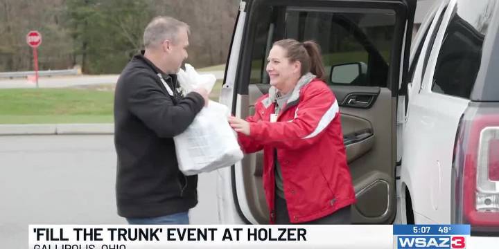 ‘Fill The Truck’ event at Holzer