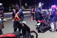 Intensos operativos: 141 motos retenidas y 18 detenidos