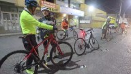 Exigen respeto a ciclistas; realiza colectivo Boyatón en Distribuidor Vial El Sarape
