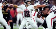 Kirk Cousins' 2 TD passes help the Falcons end a 5-game skid and beat the Saints, 24