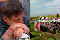 Trágico vuelco sobre Ruta 2: "Le tomé el pulso y estaba sin vida”, dijo sacerdote que iba en colectivo