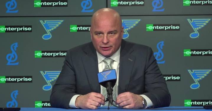 Blues fans reacted to team's desperation and hard work, Jim Montgomery says