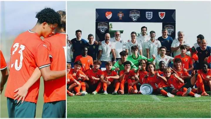 Un título más: Cristiano Ronaldo Jr. se consagró campeón con la Sub 16 de Portugal