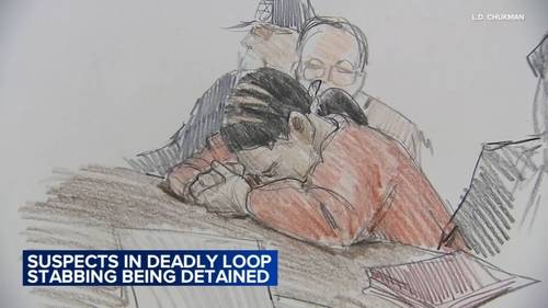 Chicago Loop stabbing: 3 teens charged after homeless man stabbed to death outside Wabash Street restaurant, CPD says