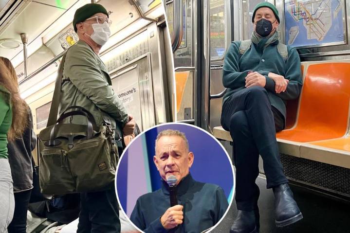 Exclusive | Tom Hanks croons a song about his love of the NYC subway