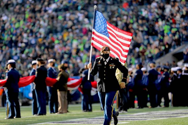 Who Is Performing the National Anthem at Packers vs Eagles Veterans Day Game? All About U.S. Marine Corps Gunnery Sgt. Alison Bardeguez Find out who’s performing the national anthem at the Packers vs 