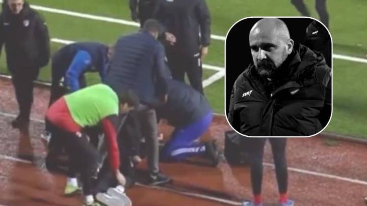 Se conocen detalles del angustiante momento cuando el técnico Mladen Zizovic se desplomó y murió en pleno partido