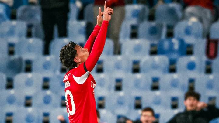 "Richard Ríos siempre ha estado a la altura, es un jugador muy importante para Benfica"