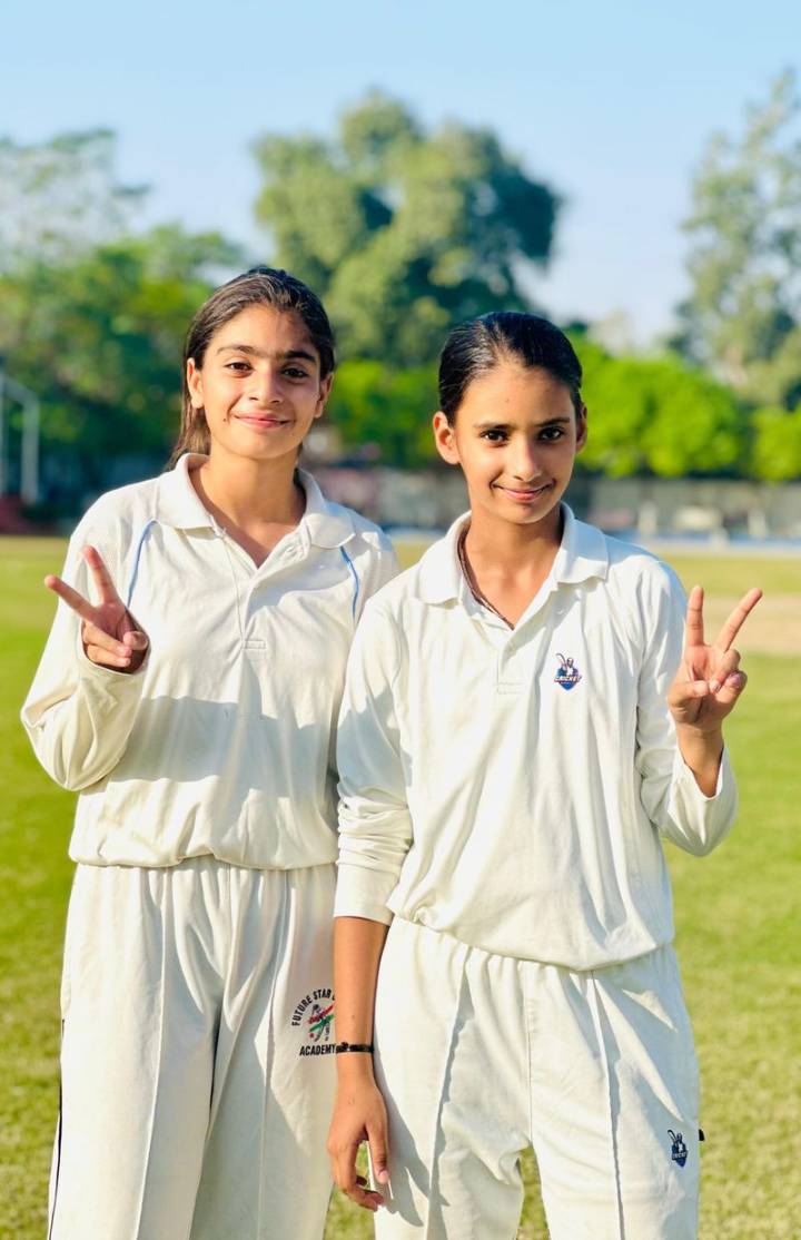Delhi Public School, Khanna, girls excel in cricket