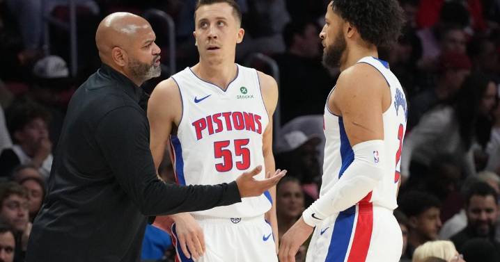 Duncan Robinson gets a win in return to Miami, as Pistons hold off Heat 138