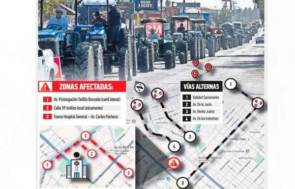Llegan hoy a Chihuahua protestas vs Ley del Agua