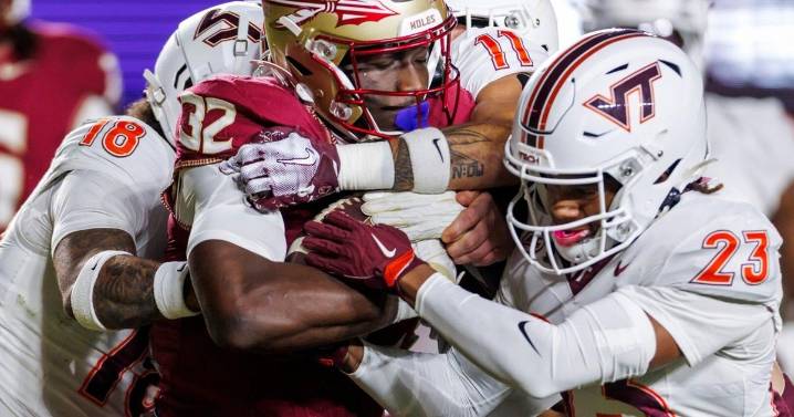 Tommy Castellanos runs for two TDs, passes for another as Florida St. routs Va. Tech 34