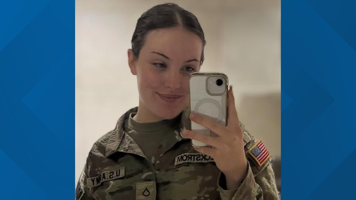 President Trump announces death of National Guard member Sarah Beckstrom