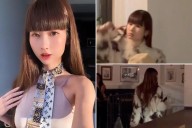 Watch serial Brooklyn dine-and-dasher Pei 'Lu' Chung hide from the bill in shocking video