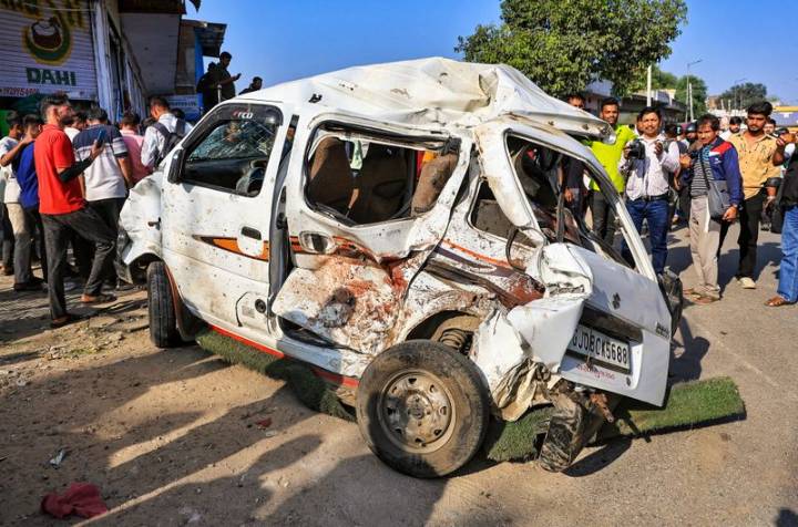 14 dead in Rajasthan as dumper truck hits multiple vehicles