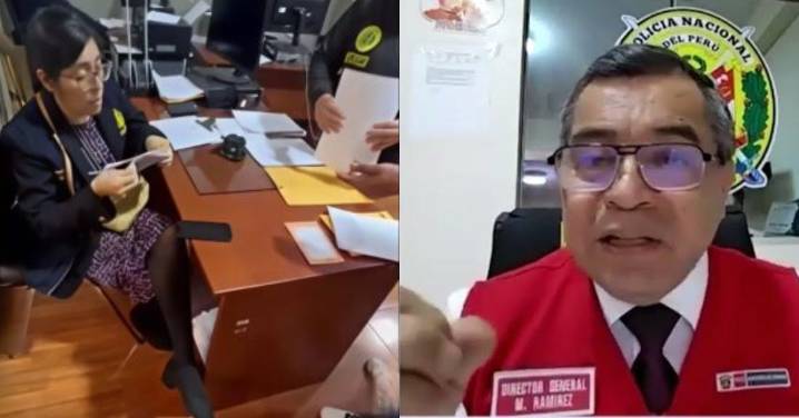 Defensoría de la Policía sobre sobre fiscal que rompió acta: "Está haciendo una denuncia falsa"