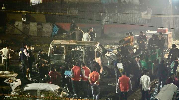 Blast in car with Haryana number near Red Fort and Pulwama link