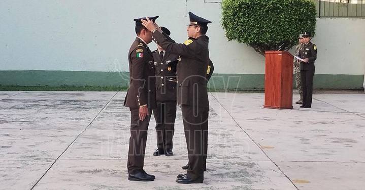 Ascienden de grado a médico cirujano del Hospital Militar Regional de Tampico