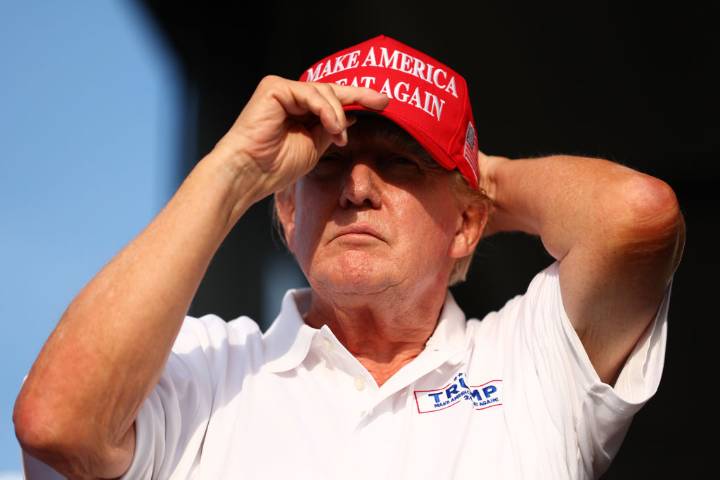 'He Might Forget': Trump’s Golf Outing Has Fans Zooming In on His Body — and the Bold Lettering Across His Chest Has Everyone in Stitches