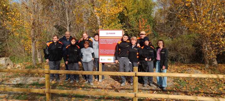 Los alumnos del programa experiencial logran transformar el espacio del Pozo de los Hoyos