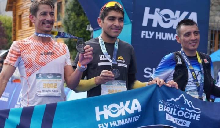 Orgullo rionegrino: Javier Mariqueo y Silvia González ganaron los 33K del Patagonia Bariloche by UTMB