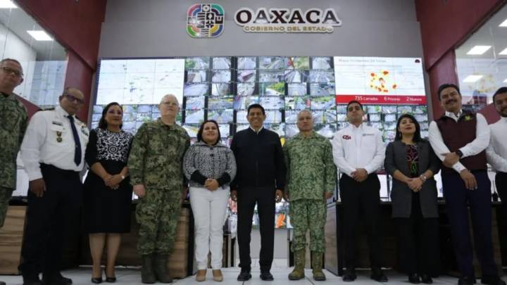 Salomón Jara inaugura el C5i de Oaxaca