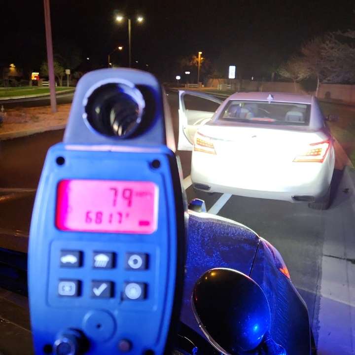 Driver pushing 80 mph on main strip hit with criminal charges