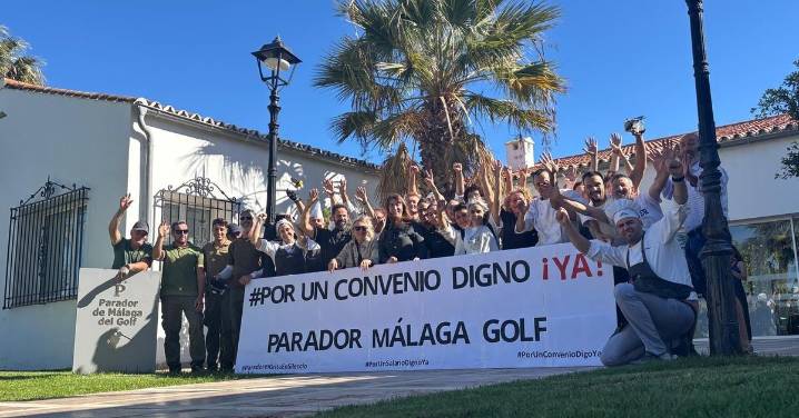 Trabajadores de Paradores en Málaga se movilizan "ante la falta de avances en sus reclamaciones"