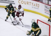 No. 13/12 UMass men’s hockey bounce back with shut out win over No. 6 Maine