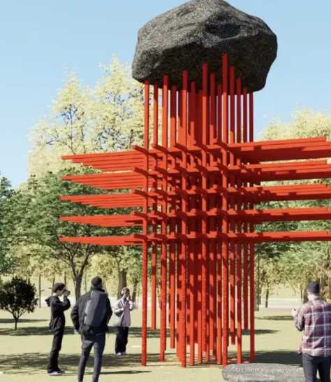 “Umbral”, la emblemática obra que adorna la Virgilio Barco