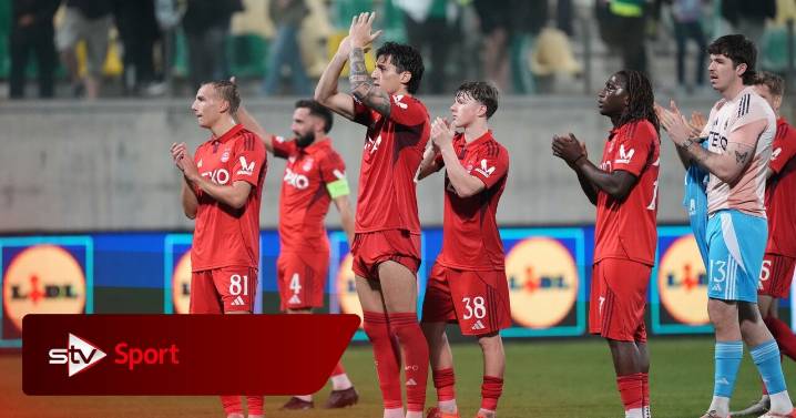 AEK Larnaca 0-0 Aberdeen Jimmy Thelin hails Dons improvement after away draw