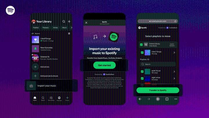 ¿Pensando en cambiarte a Spotify? Ahora importar tus playlist es mucho más fácil