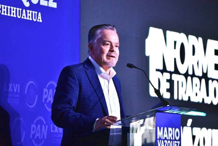 Mario Vázquez refuerza agenda por Chihuahua en su Primer Informe ante miles de ciudadanos