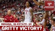 REACTION: Indiana gets a GRITTY WIN over Kansas State to BOOST NCAA Tournament resume early