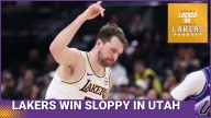 Luka Doncic Scores 33, Deandre Ayton INJURED in Los Angeles Lakers SLOPPY WIN over Jazz.