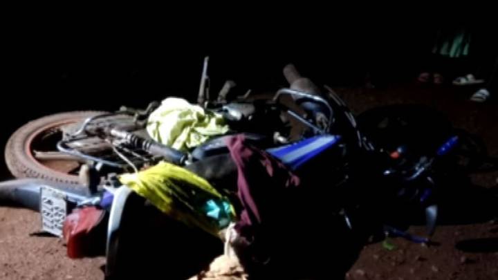 Tusker crushes motorcycle in Sundargarh, father-daughter duo narrowly escape