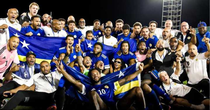 Selección de Curaçao hace historia 