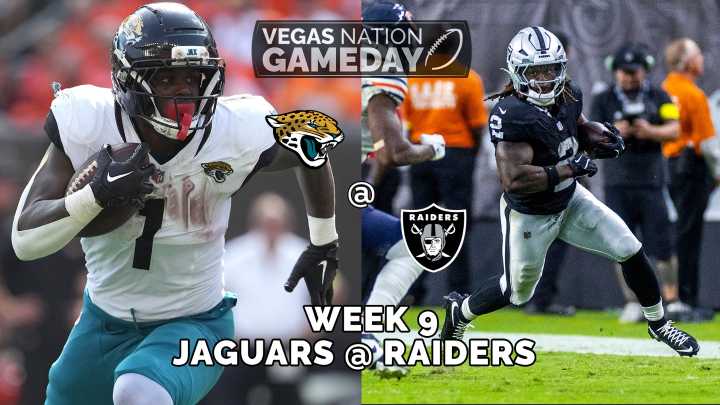 Raiders Set To Host The Jaguars — Vegas Nation Gameday Week 9