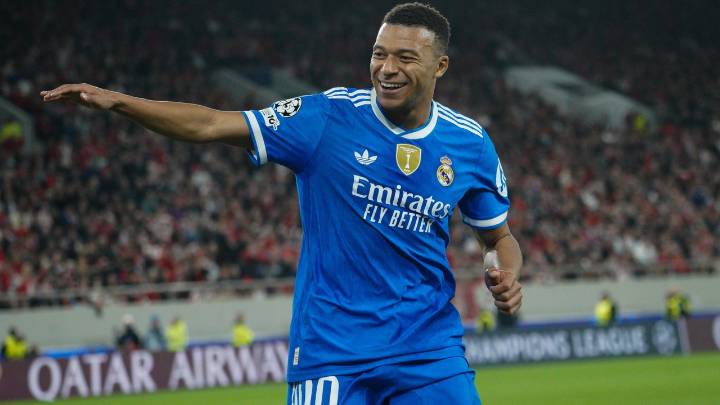 Los cuatro goles de Mbappé lo convierten en el MVP de la jornada de Champions