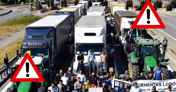 ¡Alerta vial! Lista de carreteras, autopistas y puntos de cierre por el megabloqueo del lunes