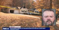 'Barely escaped': Stalker set house on fire with mom and 'small child' inside, cops say