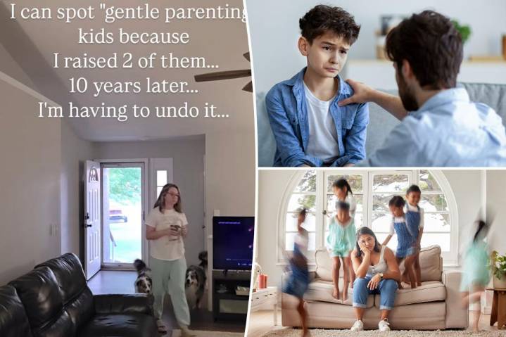 Regretful mom laments that ‘gentle parenting’ was a mistake: ‘I raised anxious, entitled kids’