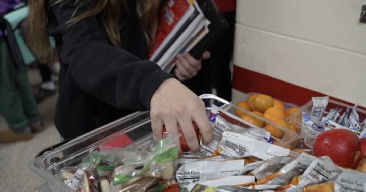 How TJ Walker Middle School is helping students stay fed during the shutdown
