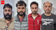 ISI-linked arms racket busted: 10 high-end foreign pistols, 92 live cartridges seized; smuggled from Pakistan via drones