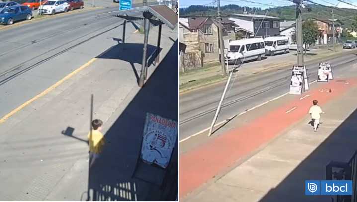 Hallan a niño de 3 años deambulando solo y descalzo por calles de Valdivia tras salir de jardín Junji