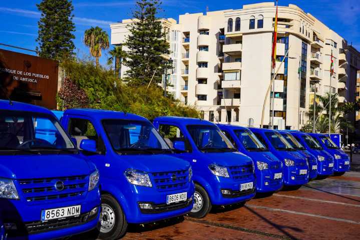 Motril renueva y moderniza su servicio de limpieza con una nueva flota de 18 vehículos