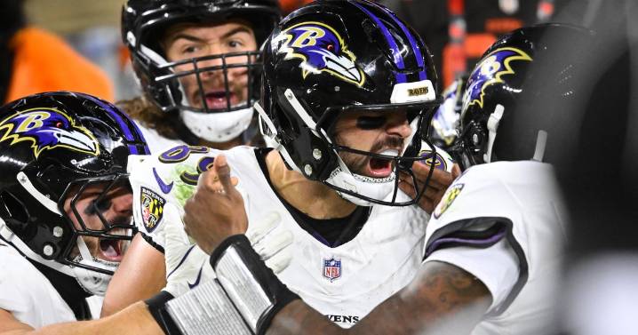 Baltimore Ravens came up with a creative solution in short yardage in win over Browns