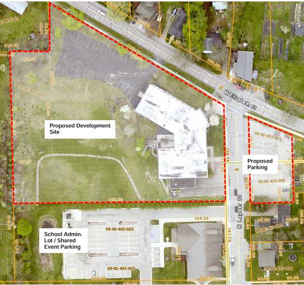 Former Lake Orion High School building part of new housing project